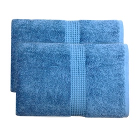 PUCHIKA 蓝色毛巾 大号